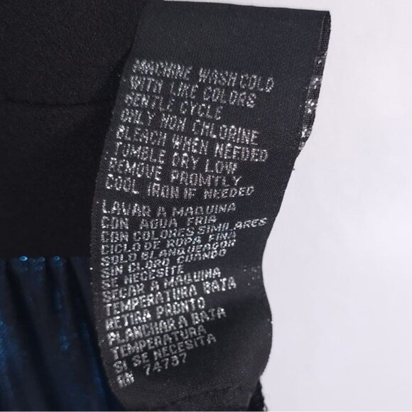 NWT ADDISON EVENINGS Prom Dress Social Satin Pleated Skirt N2350B4 Size 10 - Picture 14 of 15